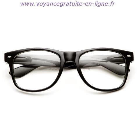 fausse lunette de vue imitation ray ban
